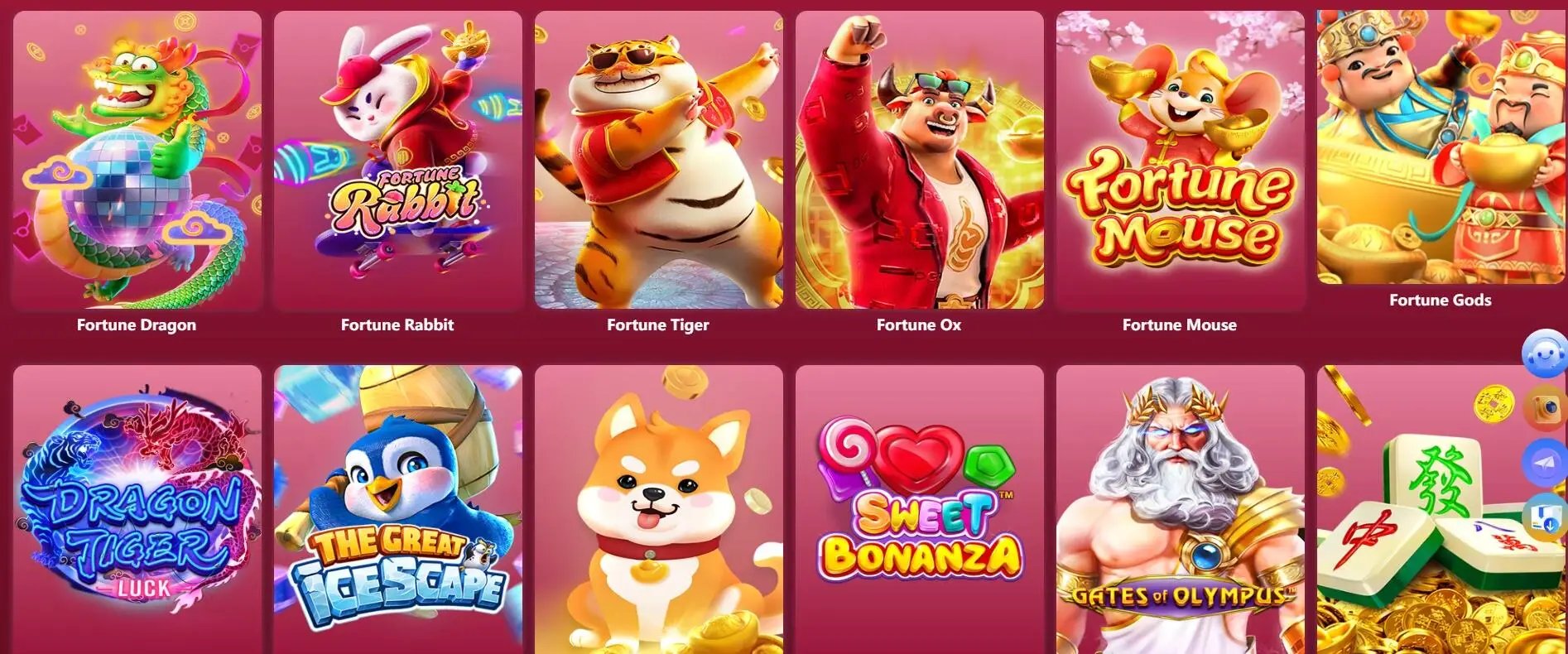 ternate togel featured game showcase